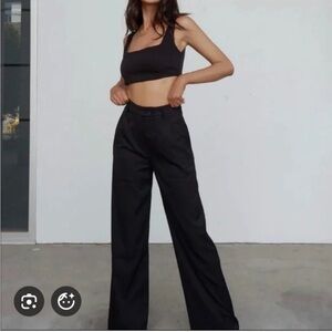 Princess Polly Huxley Set Black